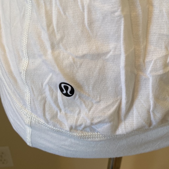 RARE Lululemon Ombré Bra Top with Attached White Tank and Adjustable Straps Sz 4 - Picture 6 of 7